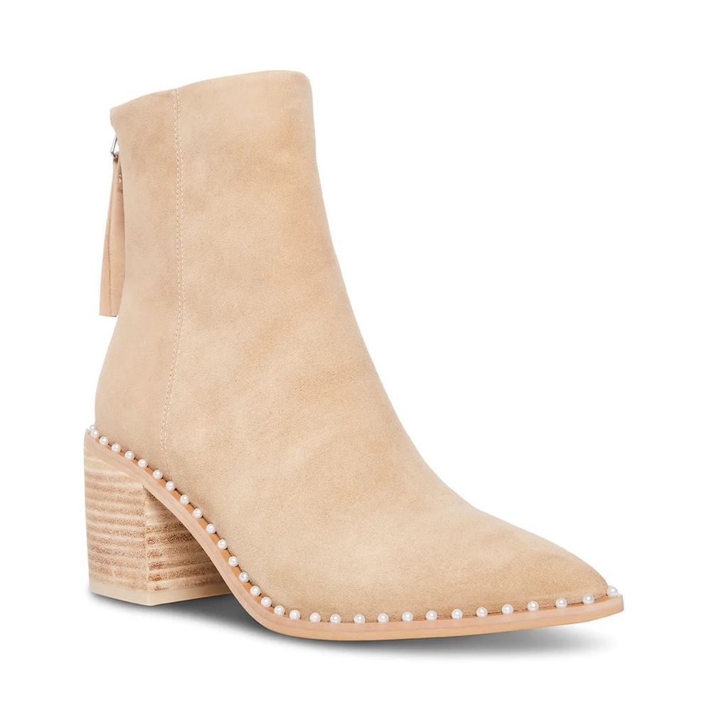 Steve Madden Aquarius Tan Suede Boot